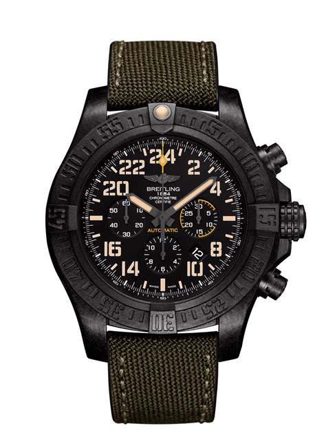 breitling avenger hurricane military breitlight|breitling avenger hurricane military.